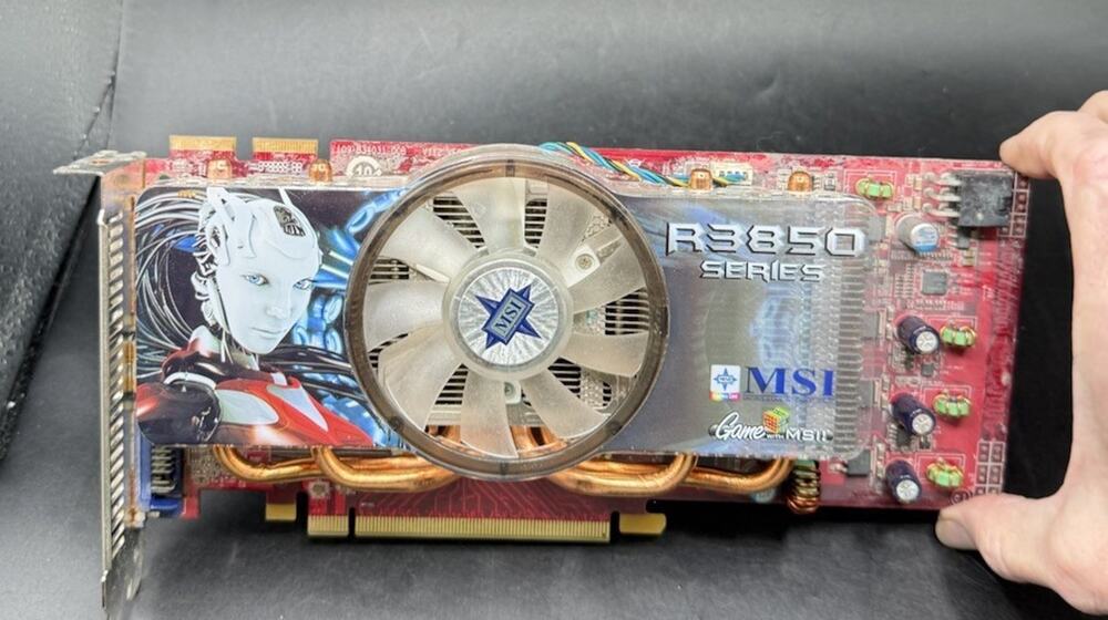 MSI Radeon HD 3850 PCI-E ATI RX3850-T2D512E-OC 512MB GDDR3 OC Graphics Card C25